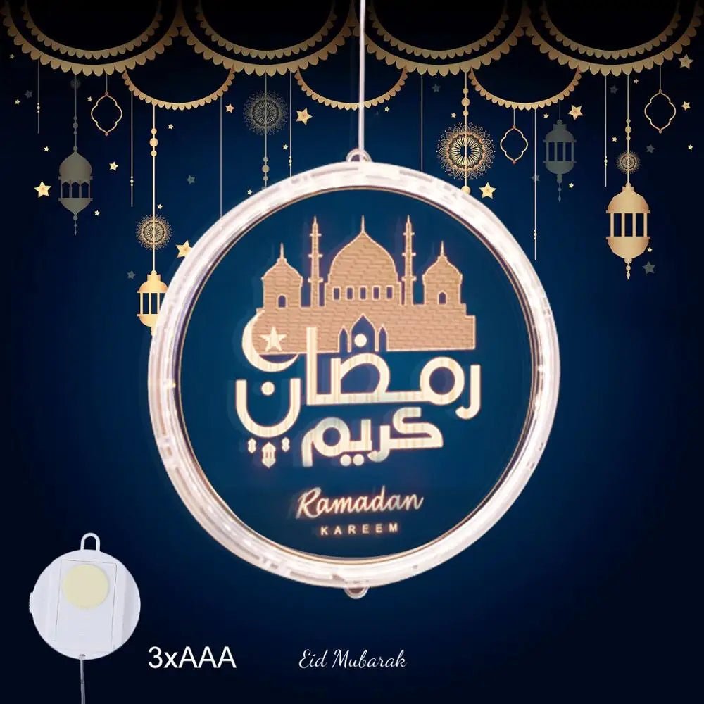 Ramadan - Eid Moon Star Light Decoration - Shopping Time Australia