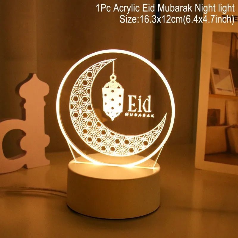 Ramadan - Eid Moon Star Light Decoration - Shopping Time Australia