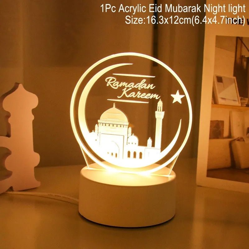 Ramadan - Eid Moon Star Light Decoration - Shopping Time Australia