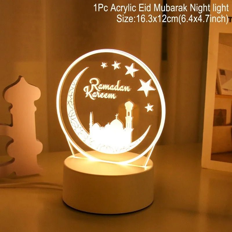 Ramadan - Eid Moon Star Light Decoration - Shopping Time Australia