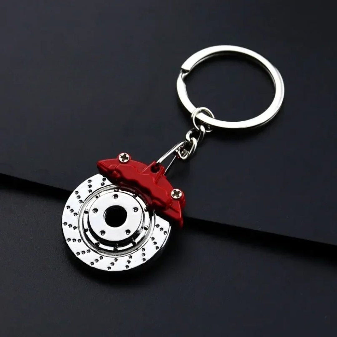 Red Car Brakes Keychain - Shopping Time Australia