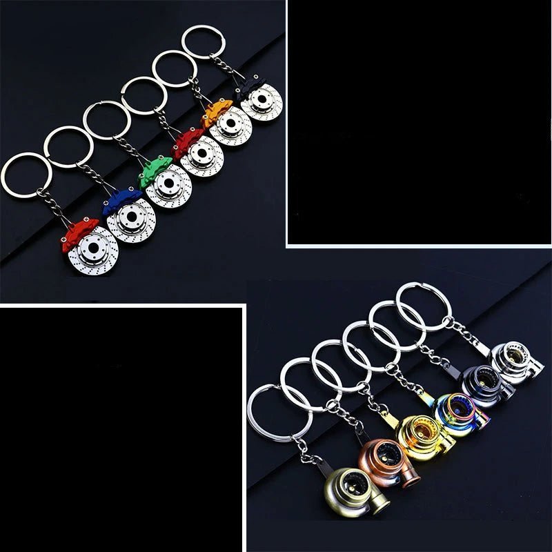 Red Car Brakes Keychain - Shopping Time Australia
