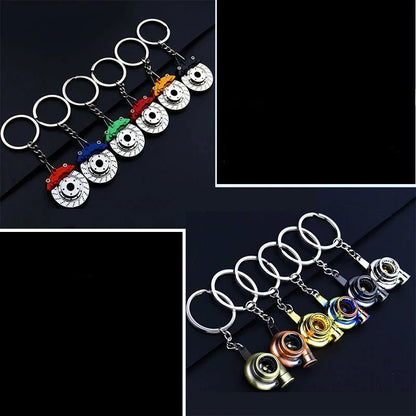 Red Car Brakes Keychain - Shopping Time Australia