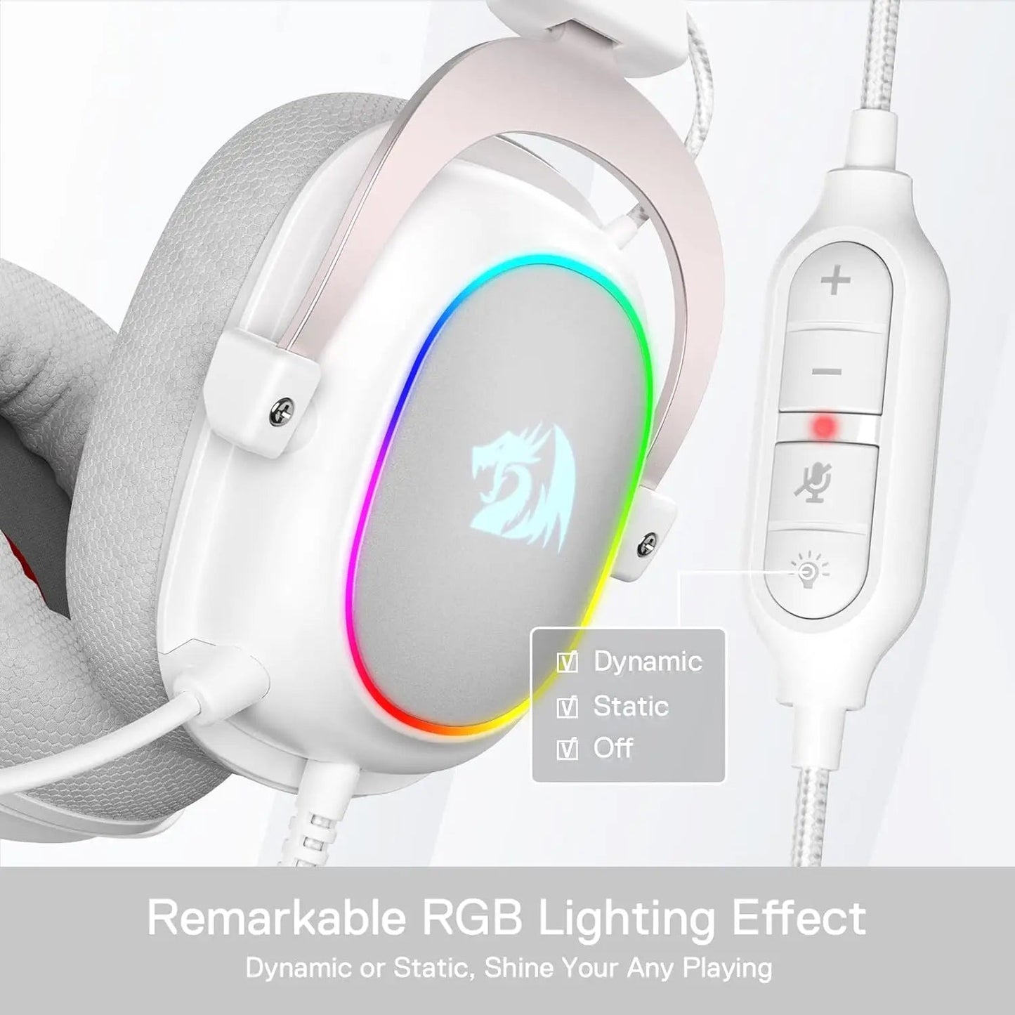 Redragon H510 Zeus - X RGB Wired Backlit Gaming Headset - Shopping Time Australia