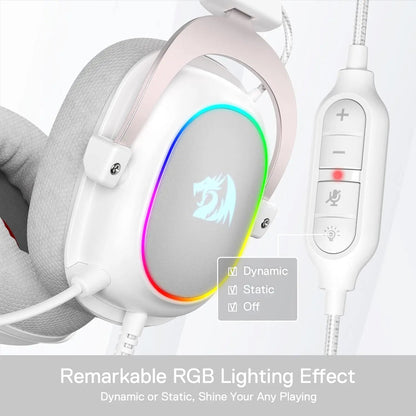 Redragon H510 Zeus - X RGB Wired Backlit Gaming Headset - Shopping Time Australia