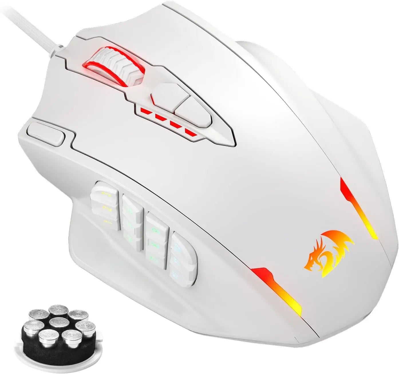 Redragon M908 Gaming Mouse Wired Gaming Mouse 12400 DPI - Shopping Time Australia