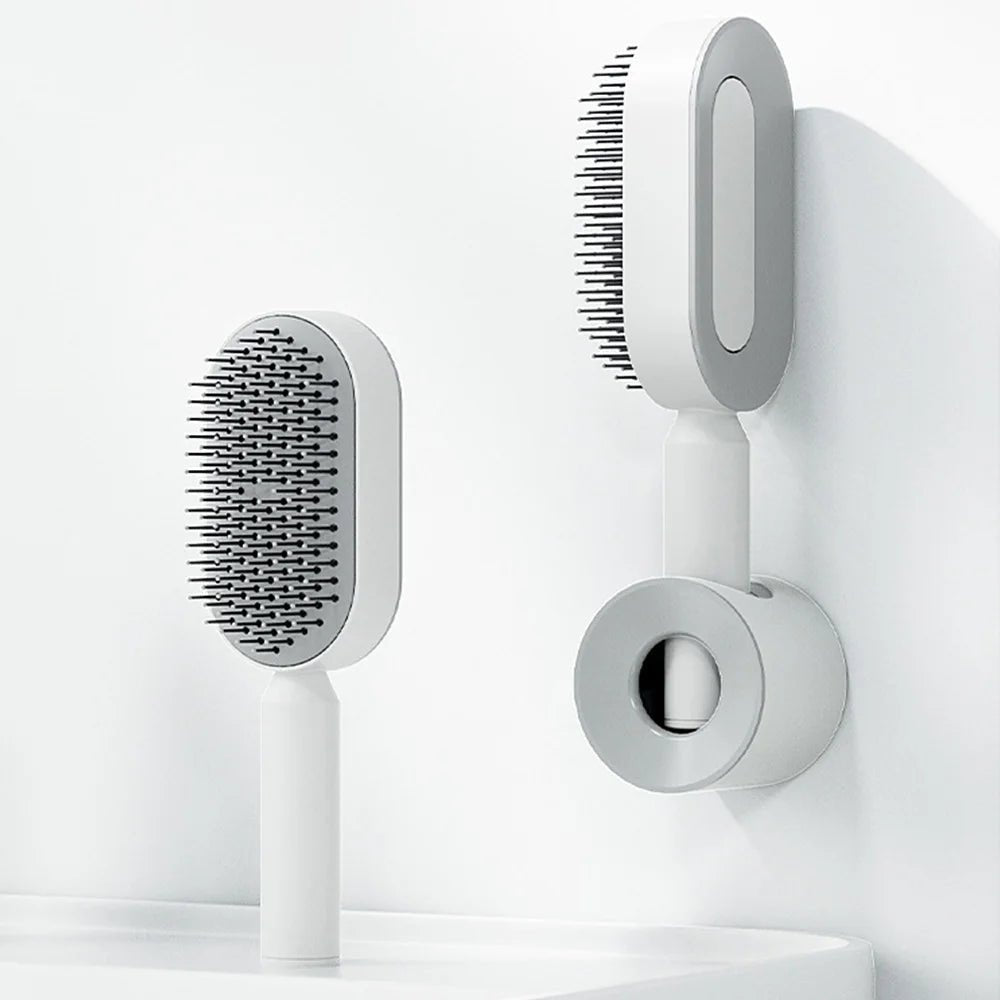 Self Cleaning Hair Brush - Shopping Time Australia - 