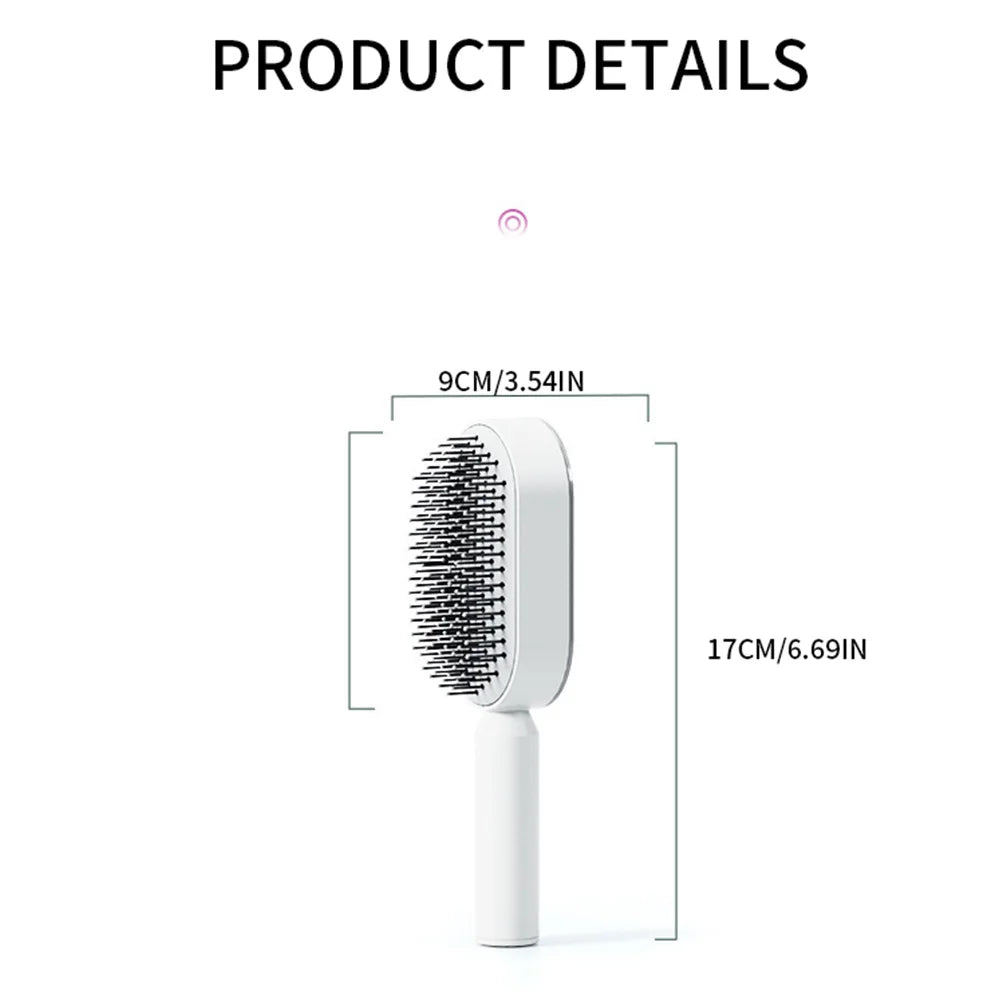 Self Cleaning Hair Brush - Shopping Time Australia - 