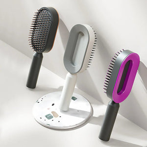 Self Cleaning Hair Brush - Shopping Time Australia - 