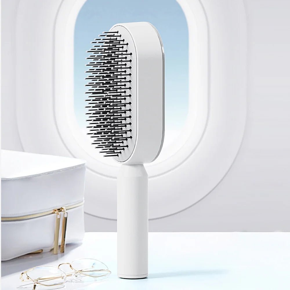 Self Cleaning Hair Brush - Shopping Time Australia - 