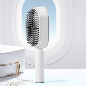 Self Cleaning Hair Brush - Shopping Time Australia - 