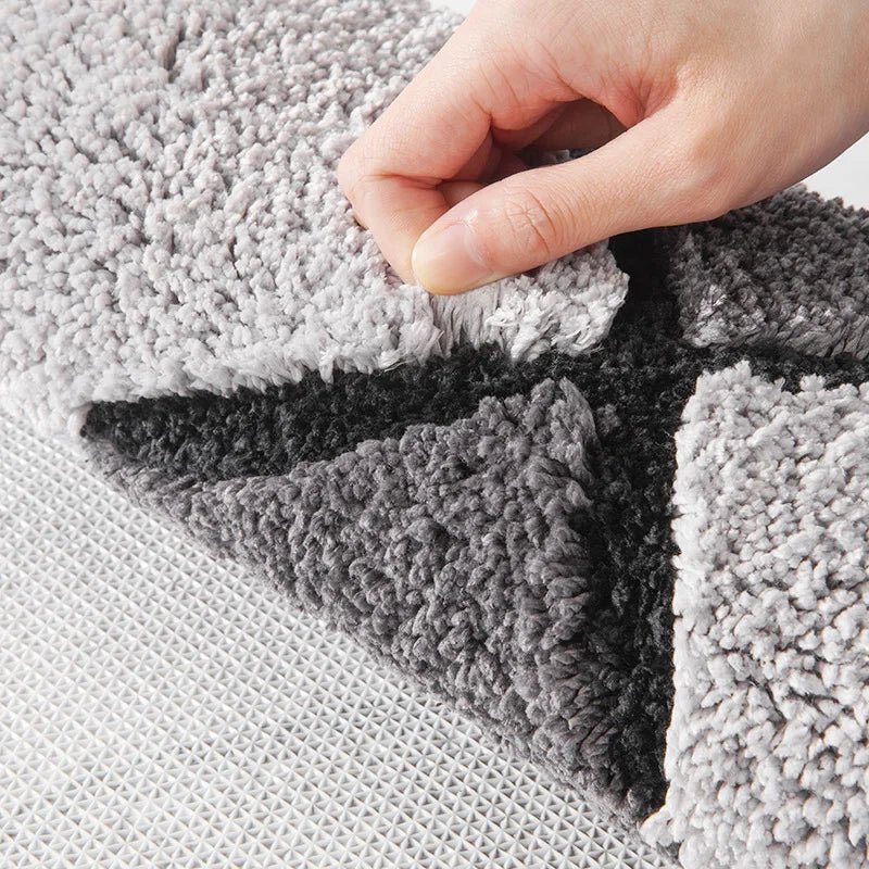 Soft Absorbent Fiber Bathroom Mat - Shopping Time Australia