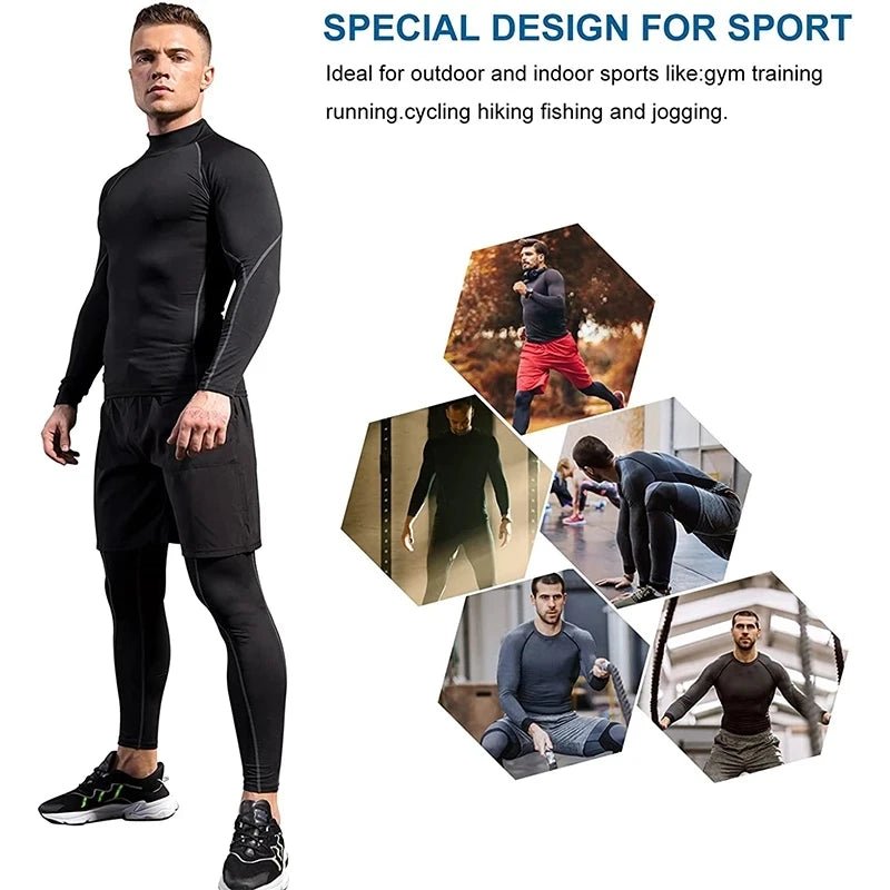 Sport T-shirt Quick Dry Long Sleeve - Shopping Time Australia - T-Shirts