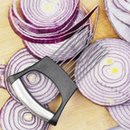 Stainless Steel Onion Cutter Holder - Shopping Time Australia