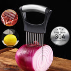 Stainless Steel Onion Cutter Holder - Shopping Time Australia