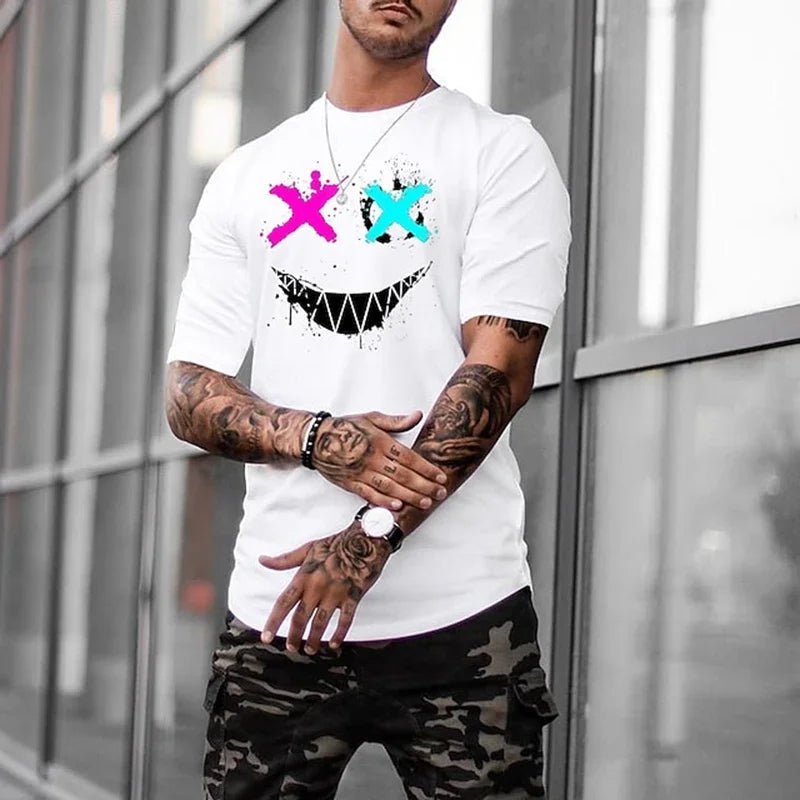 T-shirt New Fashion Smile - Shopping Time Australia - T-Shirts