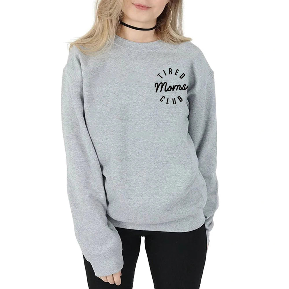 Tired Moms Club Sweatshirt - Shopping Time Australia - Hoodies
