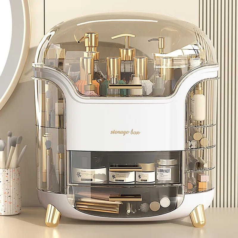 Transparent Makeup Organiser Box - Shopping Time Australia
