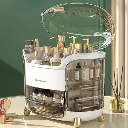Transparent Makeup Organiser Box - Shopping Time Australia