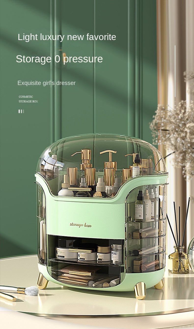 Transparent Makeup Organiser Box - Shopping Time Australia