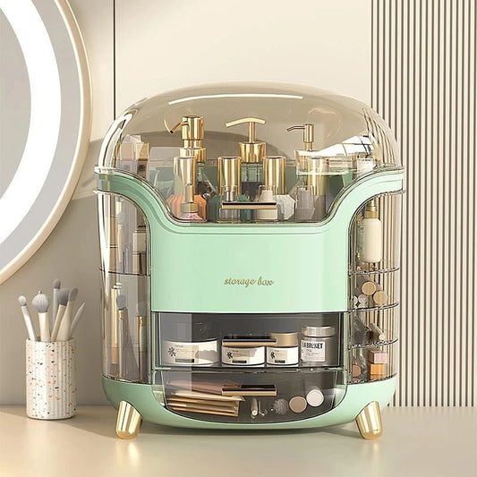 Transparent Makeup Organiser Box - Shopping Time Australia
