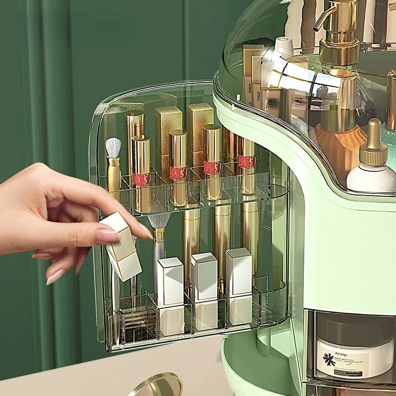 Transparent Makeup Organiser Box - Shopping Time Australia