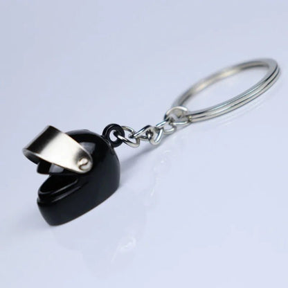 Turbo King Helmet Black Edition Keychain - Shopping Time Australia
