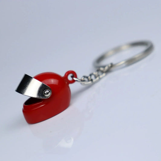 Turbo King Helmet Red Keychain - Shopping Time Australia