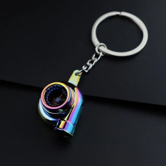 Turbo Silver Blue Keychain - Shopping Time Australia
