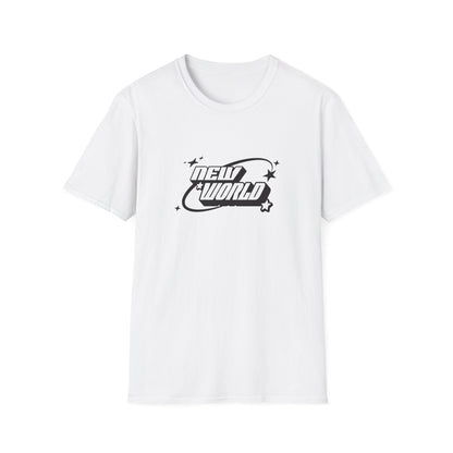Unisex Softstyle T-Shirt - 'New World' Graphic Tee for Trendsetters and Dreamers - Shopping Time Australia - T-Shirt