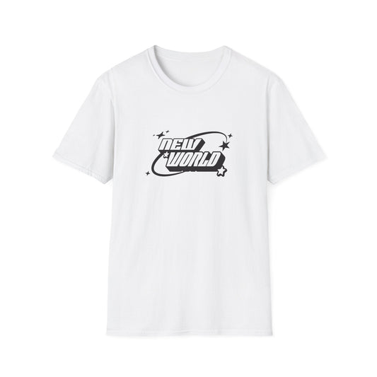 Unisex Softstyle T-Shirt - 'New World' Graphic Tee for Trendsetters and Dreamers - Shopping Time Australia - T-Shirt