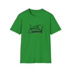 Unisex Softstyle T-Shirt - 'New World' Graphic Tee for Trendsetters and Dreamers - Shopping Time Australia - T-Shirt