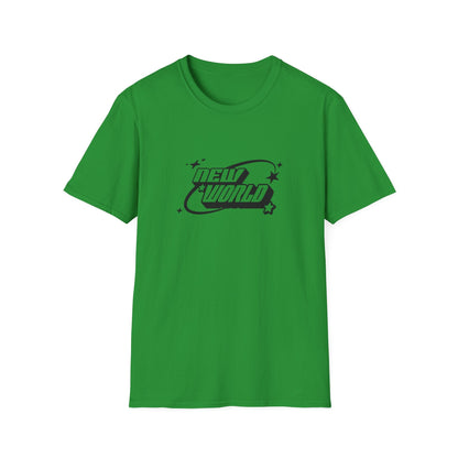 Unisex Softstyle T-Shirt - 'New World' Graphic Tee for Trendsetters and Dreamers - Shopping Time Australia - T-Shirt