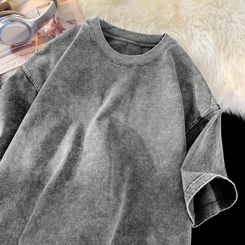 Vintage Snowflake Washed T-Shirt - Shopping Time Australia - T-Shirts