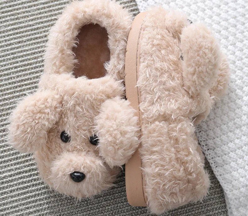 Winter Cosy Dog Plush Slippers - Shopping Time Australia