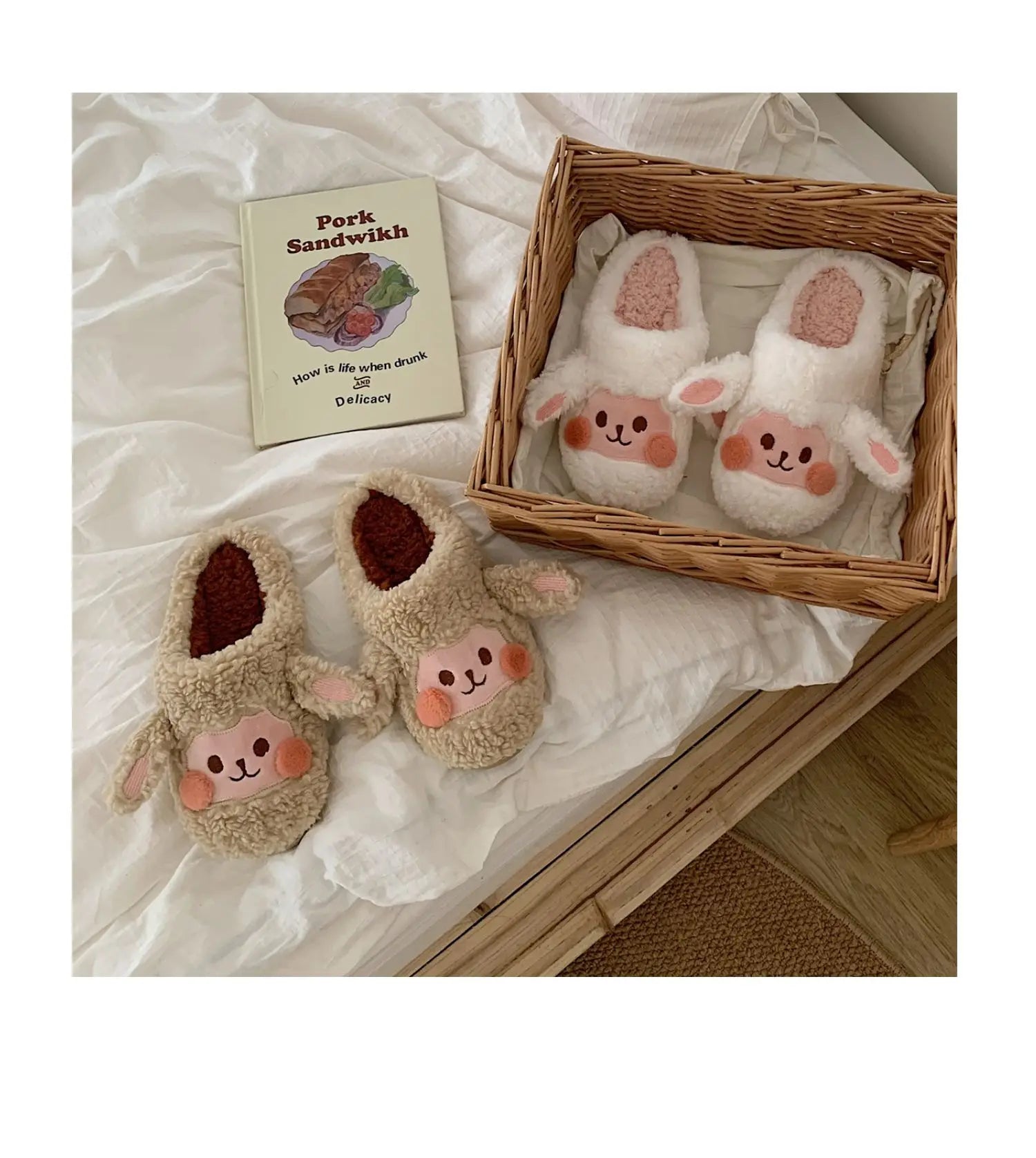 Winter Cosy Dog Plush Slippers - Shopping Time Australia