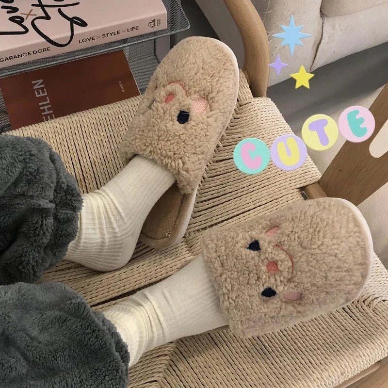 Winter Cosy Dog Plush Slippers - Shopping Time Australia
