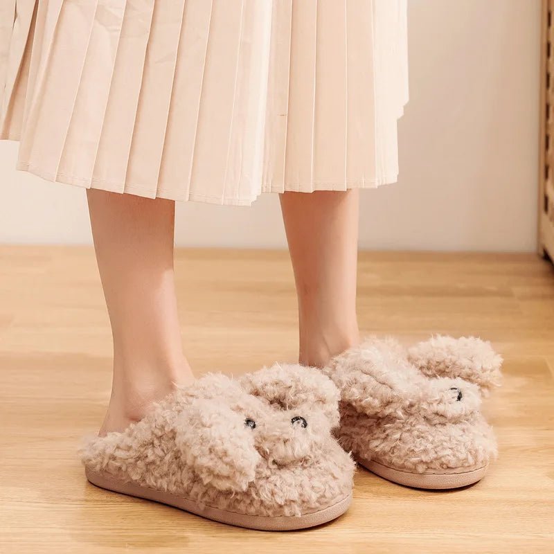 Winter Cosy Dog Plush Slippers - Shopping Time Australia