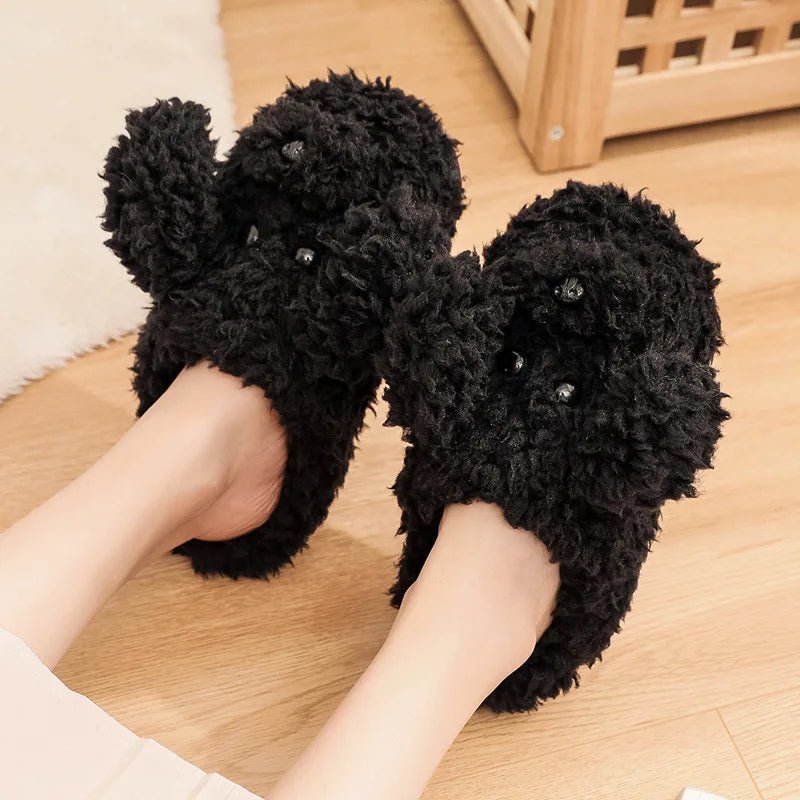 Winter Cosy Dog Plush Slippers - Shopping Time Australia
