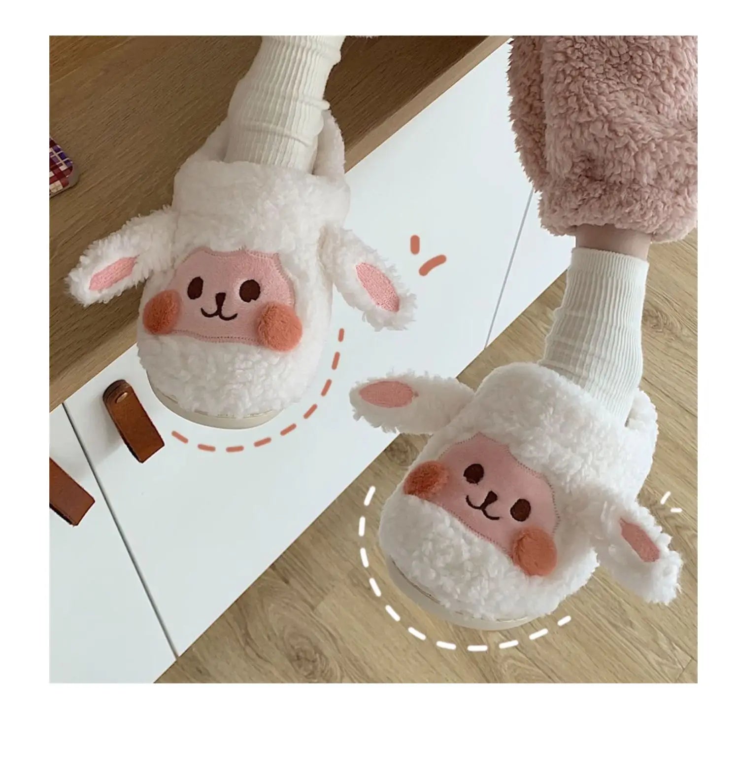 Winter Cosy Dog Plush Slippers - Shopping Time Australia