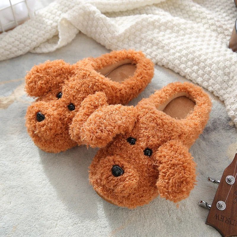 Winter Cosy Dog Plush Slippers - Shopping Time Australia