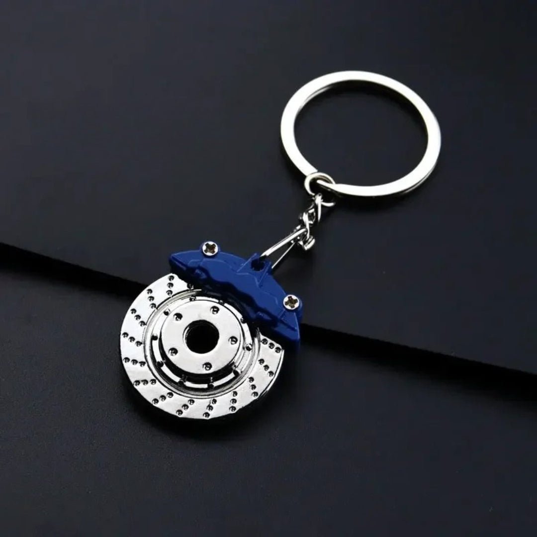 Yellow Car Brakes Keychain - Shopping Time Australia